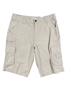 Men’s 33 True Craft Cargo Shorts Khaki 13” Inseam NWT Casual